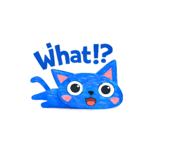 Blue Zippy Cat sticker preview 8