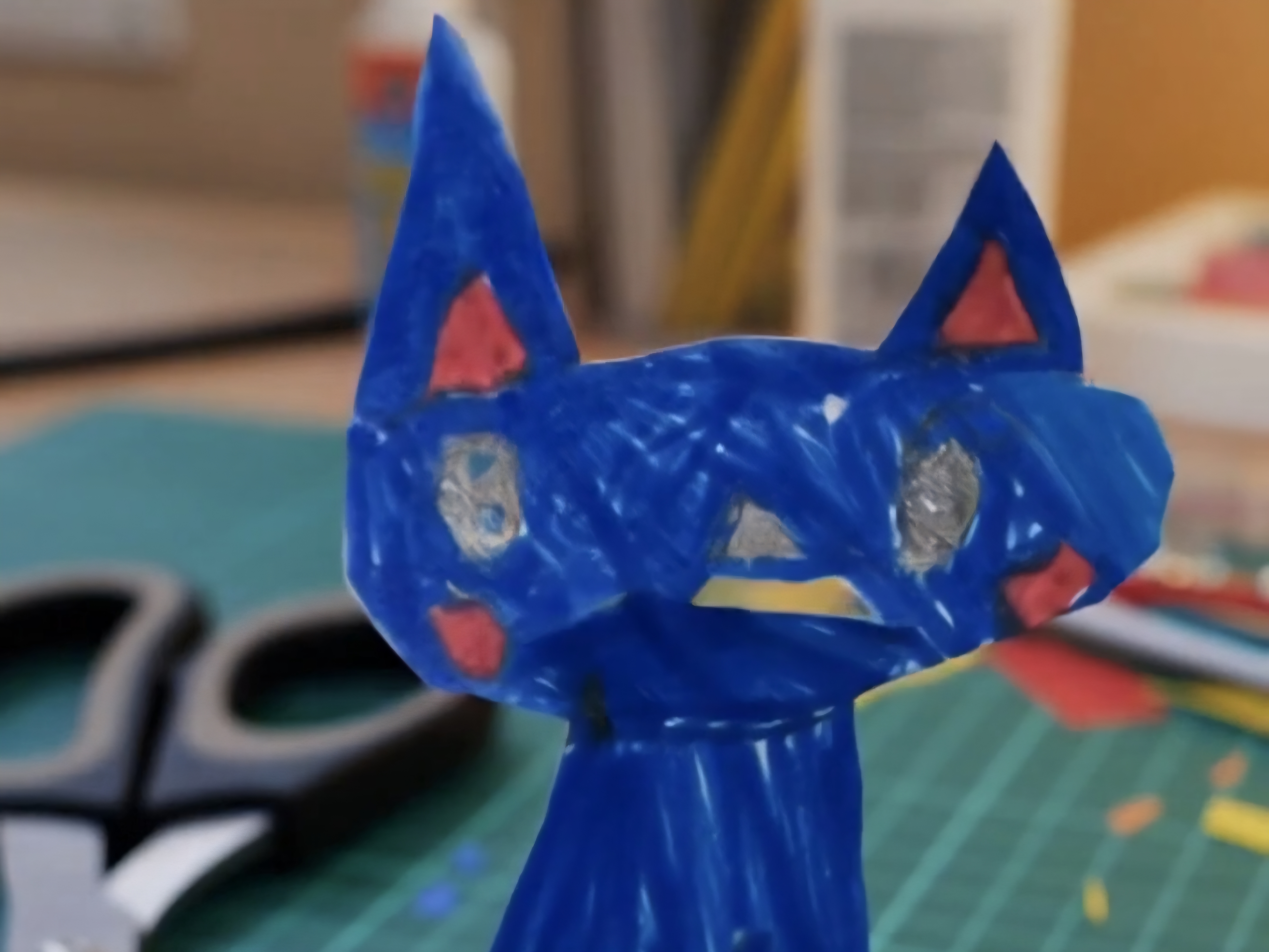 Blue Zippy Cat